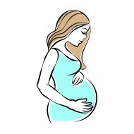 Pregnant woman icon - LMS
