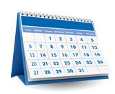 Calendar icon - LMS