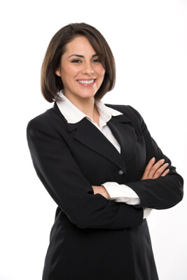 Professionally dressed woman