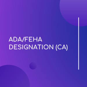 ADA/ FEHA Designation - LMS