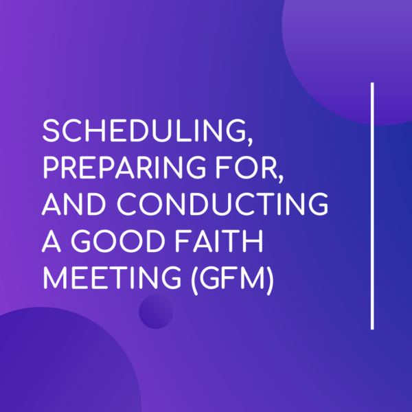 Preparing for and conducting (GFM) - LMS